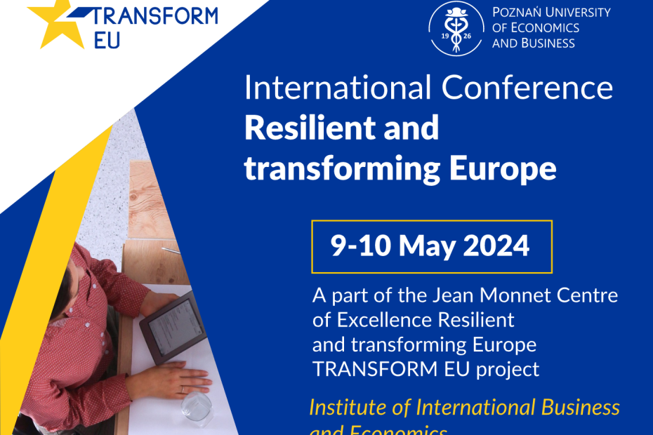 International Conference Resilient and transforming Europe